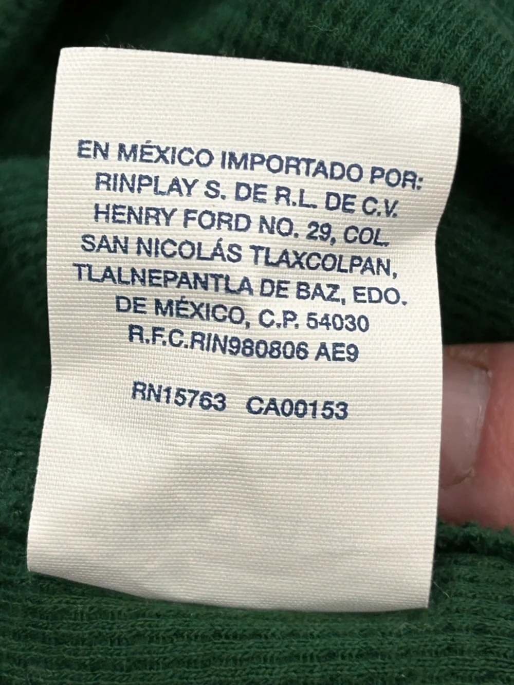 Polo Ralph‎ Lauren Men’s Medium Green Waffle Knit Thermal Shirt Sleepwear